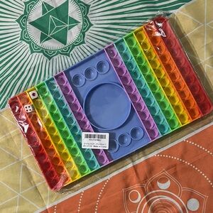 Rainbow Pop It Game Board